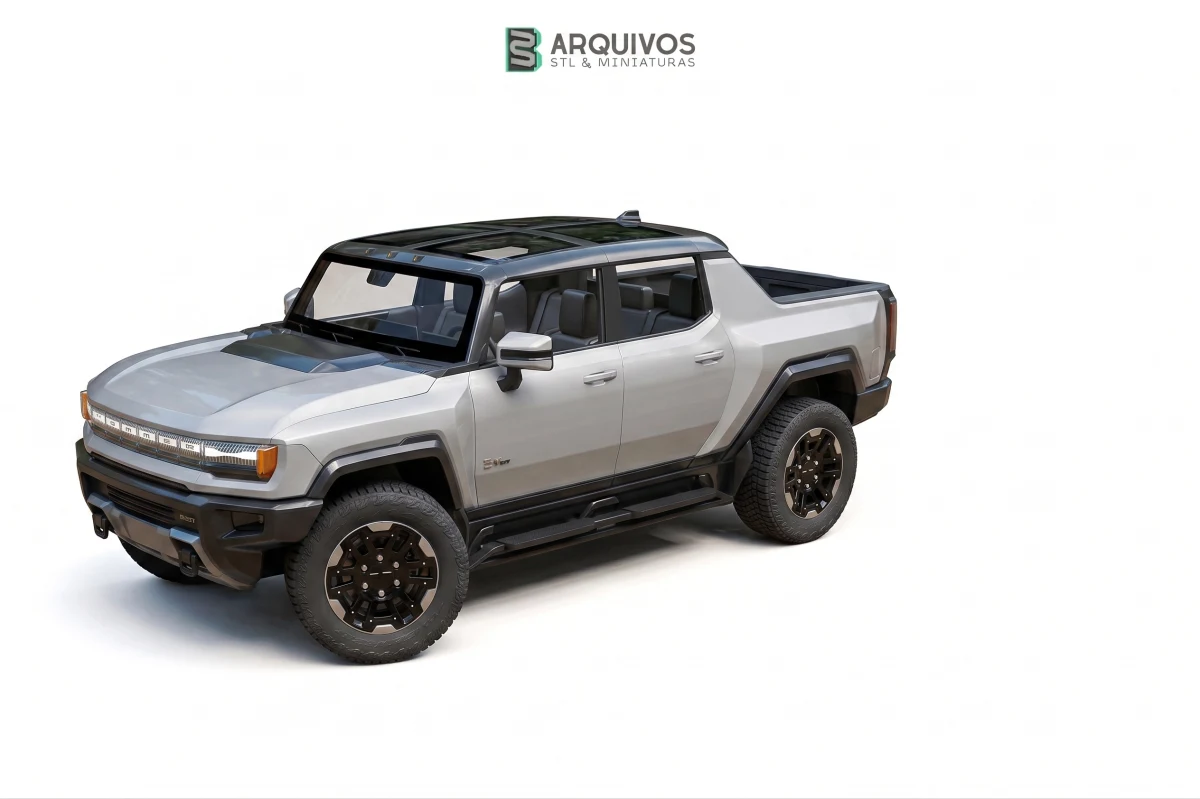 Modelo 3D STL - Hummer EV 2022